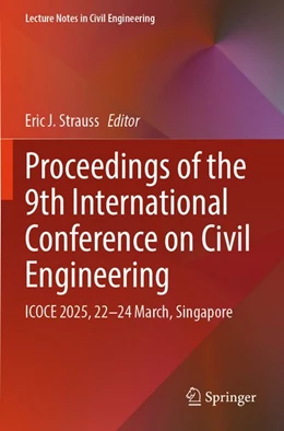 Abbildung von Strauss | Proceedings of the 9th International Conference on Civil Engineering | 1. Auflage | 2026 | beck-shop.de