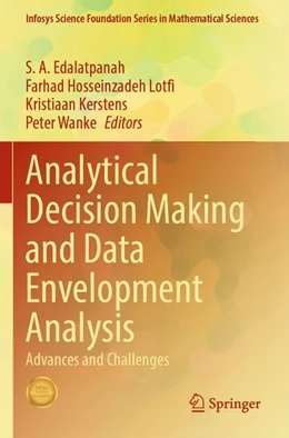 Abbildung von Edalatpanah / Hosseinzadeh Lotfi | Analytical Decision Making and Data Envelopment Analysis | 1. Auflage | 2025 | beck-shop.de