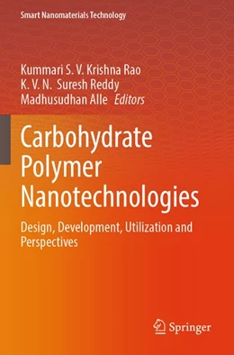 Abbildung von Krishna Rao / Suresh Reddy | Carbohydrate Polymer Nanotechnologies | 1. Auflage | 2026 | beck-shop.de