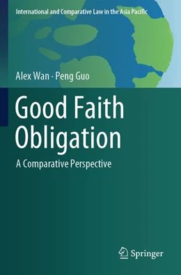 Abbildung von Wan / Guo | Good Faith Obligation | 1. Auflage | 2025 | beck-shop.de