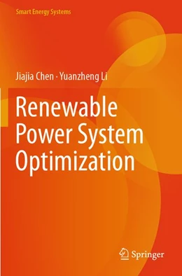 Abbildung von Chen / Li | Renewable Power System Optimization | 1. Auflage | 2026 | beck-shop.de