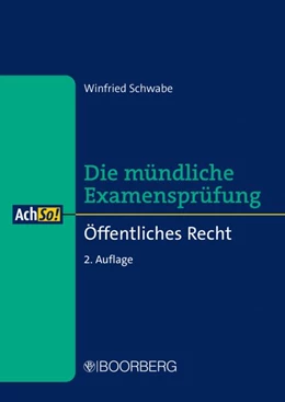 Abbildung von Schwabe | Öffentliches Recht | 2. Auflage | 2026 | beck-shop.de
