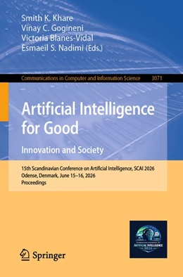 Abbildung von Khare / Gogineni | Artificial Intelligence for Good. Innovation and Society | 1. Auflage | 2026 | beck-shop.de