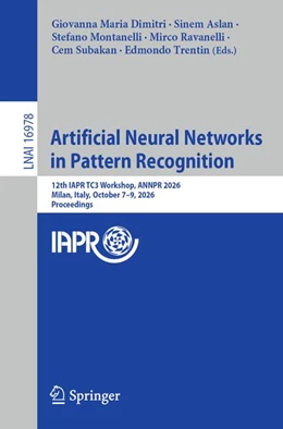 Abbildung von Dimitri / Aslan | Artificial Neural Networks in Pattern Recognition | 1. Auflage | 2026 | beck-shop.de