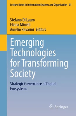 Abbildung von Di Lauro / Minelli | Emerging Technologies for Transforming Society | 1. Auflage | 2026 | beck-shop.de