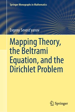 Abbildung von Sevost'yanov | Mapping Theory, the Beltrami Equation, and the Dirichlet Problem | 1. Auflage | 2026 | beck-shop.de