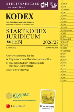 Abbildung von Doralt | KODEX Startkodex Wien Juridicum 2026/27 | 5. Auflage | 2026 | beck-shop.de
