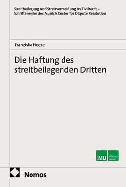 Abbildung von Heese | Die Haftung des streitbeilegenden Dritten | 1. Auflage | 2026 | 35 | beck-shop.de