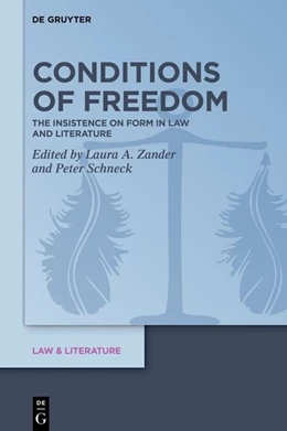 Abbildung von Zander / Schneck | Conditions of Freedom | 1. Auflage | 2026 | 28 | beck-shop.de