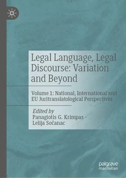 Abbildung von Krimpas / Socanac | Legal Language, Legal Discourse: Variation and Beyond | 1. Auflage | 2026 | beck-shop.de