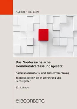 Abbildung von Wittkop / Albers | Das Niedersächsische Kommunalverfassungsgesetz | 32. Auflage | 2026 | beck-shop.de