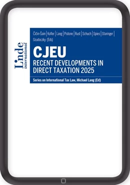 Abbildung von Kofler / Lang | CJEU - Recent Developments in Direct Taxation 2025 | 1. Auflage | 2026 | beck-shop.de