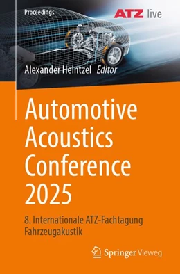 Abbildung von Heintzel | Automotive Acoustics Conference 2025 | 1. Auflage | | beck-shop.de