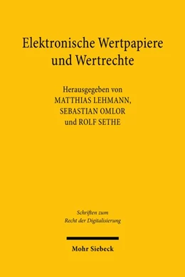 Abbildung von Omlor / Lehmann | Elektronische Wertpapiere und Wertrechte | 1. Auflage | 2026 | beck-shop.de