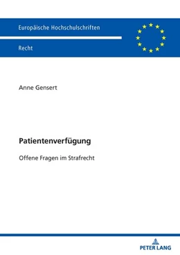 Abbildung von Gensert | Patientenverfügung | 1. Auflage | 2026 | beck-shop.de