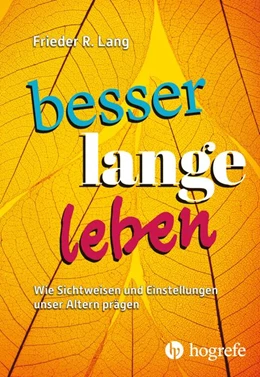 Abbildung von Lang | Besser lange leben | 1. Auflage | 2026 | beck-shop.de
