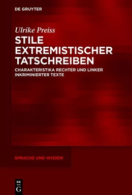 Abbildung von Preiss | Stile extremistischer Tatschreiben | 1. Auflage | 2024 | beck-shop.de