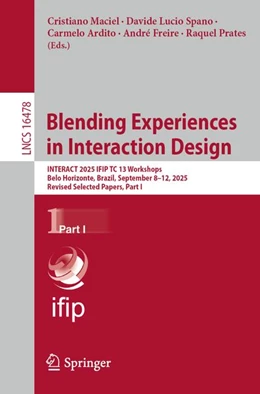 Abbildung von Maciel / Spano | Blending Experiences in Interaction Design | 1. Auflage | 2026 | beck-shop.de