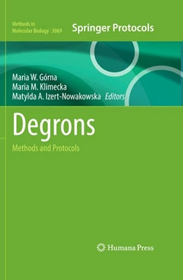 Abbildung von Górna / Klimecka | Degrons | 1. Auflage | 2026 | beck-shop.de