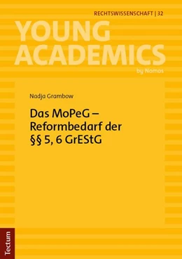 Abbildung von Grambow | Das MoPeG – Reformbedarf der §§5,6 GrEStG | 1. Auflage | 2026 | 32 | beck-shop.de