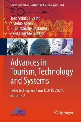 Abbildung von Carvalho / Abreu | Advances in Tourism, Technology and Systems | 1. Auflage | | beck-shop.de