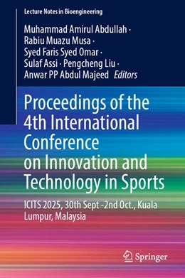 Abbildung von Abdullah / Musa | Proceedings of the 4th International Conference on Innovation and Technology in Sports | 1. Auflage | | beck-shop.de
