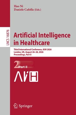 Abbildung von Ni / Cafolla | Artificial Intelligence in Healthcare | 1. Auflage | 2026 | beck-shop.de