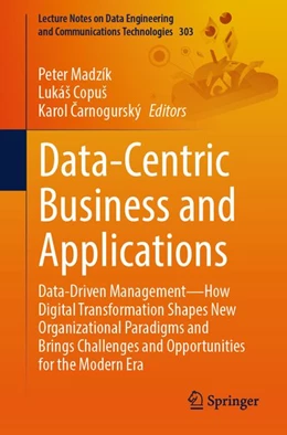 Abbildung von Madzík / Copus | Data-Centric Business and Applications | 1. Auflage | 2026 | beck-shop.de