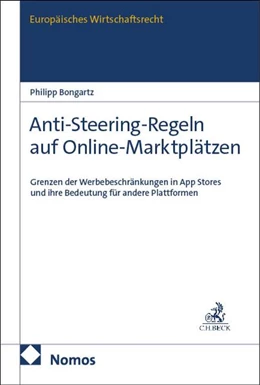 Abbildung von Bongartz | Anti-Steering-Regeln auf Online-Marktplätzen | 1. Auflage | 2026 | 97 | beck-shop.de
