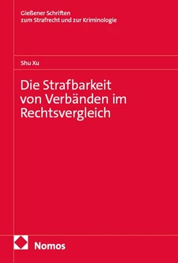 Abbildung von Xu | Die Strafbarkeit von Verbänden im Rechtsvergleich | 1. Auflage | 2026 | 58 | beck-shop.de