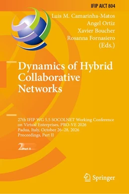 Abbildung von Camarinha-Matos / Ortiz | Dynamics of Hybrid Collaborative Networks | 1. Auflage | 2026 | beck-shop.de