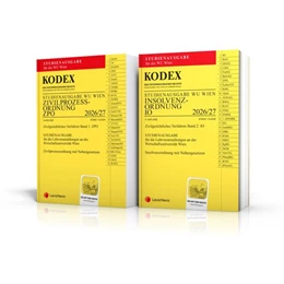 Abbildung von Doralt | KODEX ZPO - IO für die WU 2026/27 | 9. Auflage | 2026 | beck-shop.de