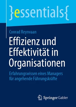 Abbildung von Reynvaan | Effizienz und Effektivität in Organisationen | 1. Auflage | 2026 | beck-shop.de