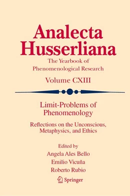 Abbildung von Ales Bello / Vicuña | Limit-Problems of Phenomenology | 1. Auflage | 2026 | beck-shop.de
