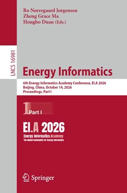Abbildung von Jørgensen / Ma | Energy Informatics | 1. Auflage | 2026 | beck-shop.de