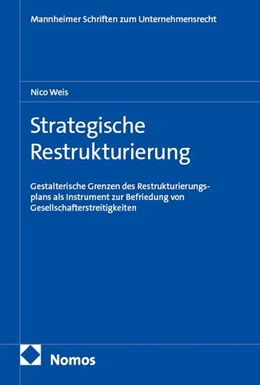 Abbildung von Weis | Strategische Restrukturierung | 1. Auflage | 2026 | 66 | beck-shop.de