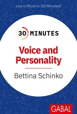 Abbildung von Schinko | 30 Minutes Voice and Personality | 1. Auflage | 2026 | beck-shop.de
