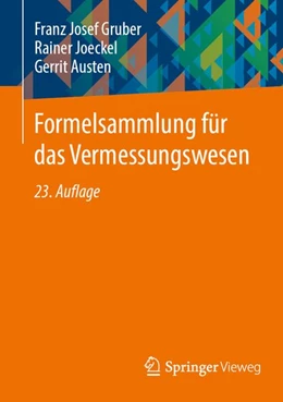 Abbildung von Gruber / Joeckel | Formelsammlung für das Vermessungswesen | 23. Auflage | 2026 | beck-shop.de