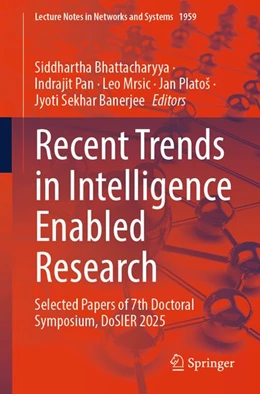 Abbildung von Bhattacharyya / Pan | Recent Trends in Intelligence Enabled Research | 1. Auflage | 2026 | beck-shop.de