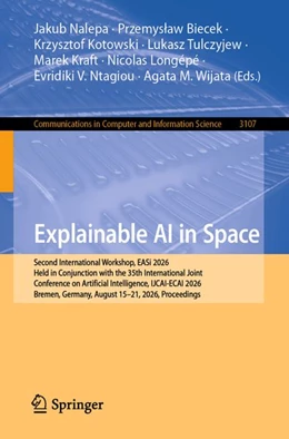 Abbildung von Nalepa / Biecek | Explainable AI in Space | 1. Auflage | 2026 | beck-shop.de