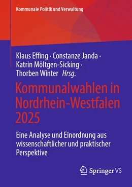 Abbildung von Effing / Janda | Kommunalwahlen in Nordrhein-Westfalen 2025 | 1. Auflage | 2026 | beck-shop.de