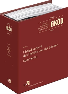 Abbildung von Fürst | Disziplinarrecht des Bundes und der Länder | 1. Auflage | 2018 | Band II | beck-shop.de