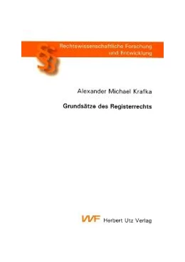 Abbildung von Krafka | Grundsätze des Registerrechts | 1. Auflage | 2004 | beck-shop.de