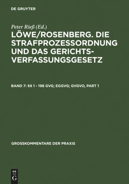 Abbildung von Böttcher / Breidling | §§ 1 - 198 GVG; EGGVG; GVGVO | 25. Auflage | 2003 | beck-shop.de