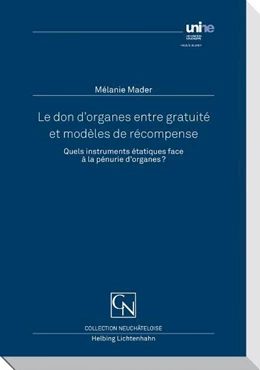 Abbildung von Mader | Le don d'organes entre gratuité et modèles de récompense | 1. Auflage | 2011 | beck-shop.de