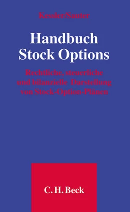 Abbildung von Kessler / Sauter | Handbuch Stock Options | 1. Auflage | 2002 | beck-shop.de