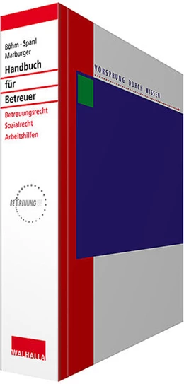 Abbildung von Böhm / Spanl | Handbuch für Betreuer • mit Aktualisierungsservice | 1. Auflage | 2018 | beck-shop.de