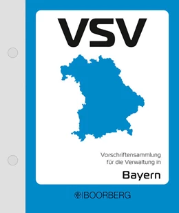 Abbildung von Vorschriftensammlung für die Verwaltung in Bayern (VSV) - Ergänzungsband | 1. Auflage | 2017 | beck-shop.de