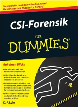 Abbildung von Lyle | CSI-Forensik für Dummies | 1. Auflage | 2008 | beck-shop.de
