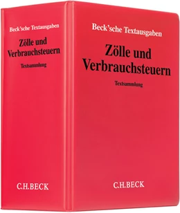 Abbildung von Zölle und Verbrauchsteuern | 41. Auflage | 2019 | beck-shop.de